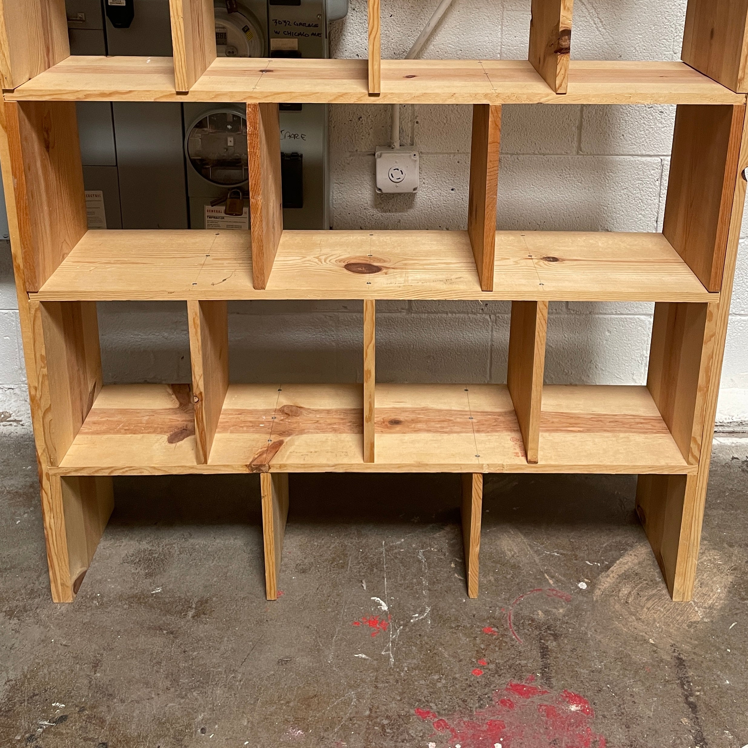 Handmade Wood Shelving