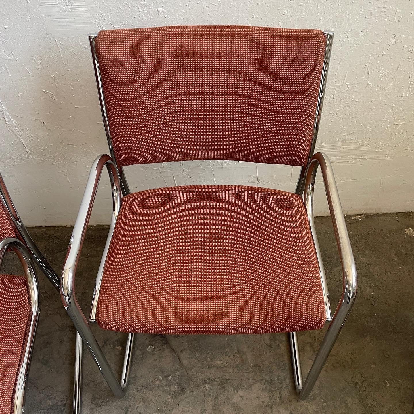 Vecta Tubular Chrome Chairs (Priced Individually)