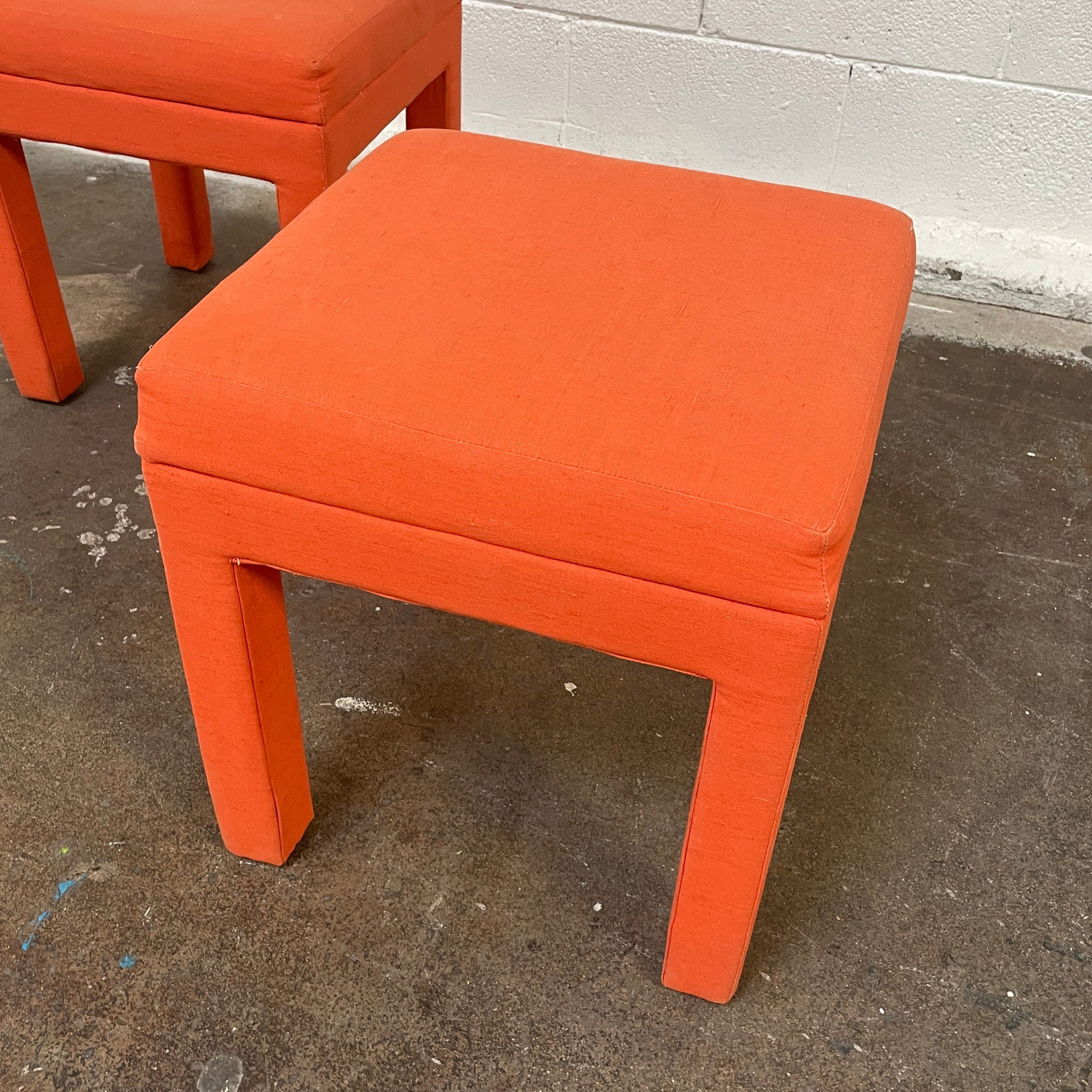 Parsons Style Stools (Pair)