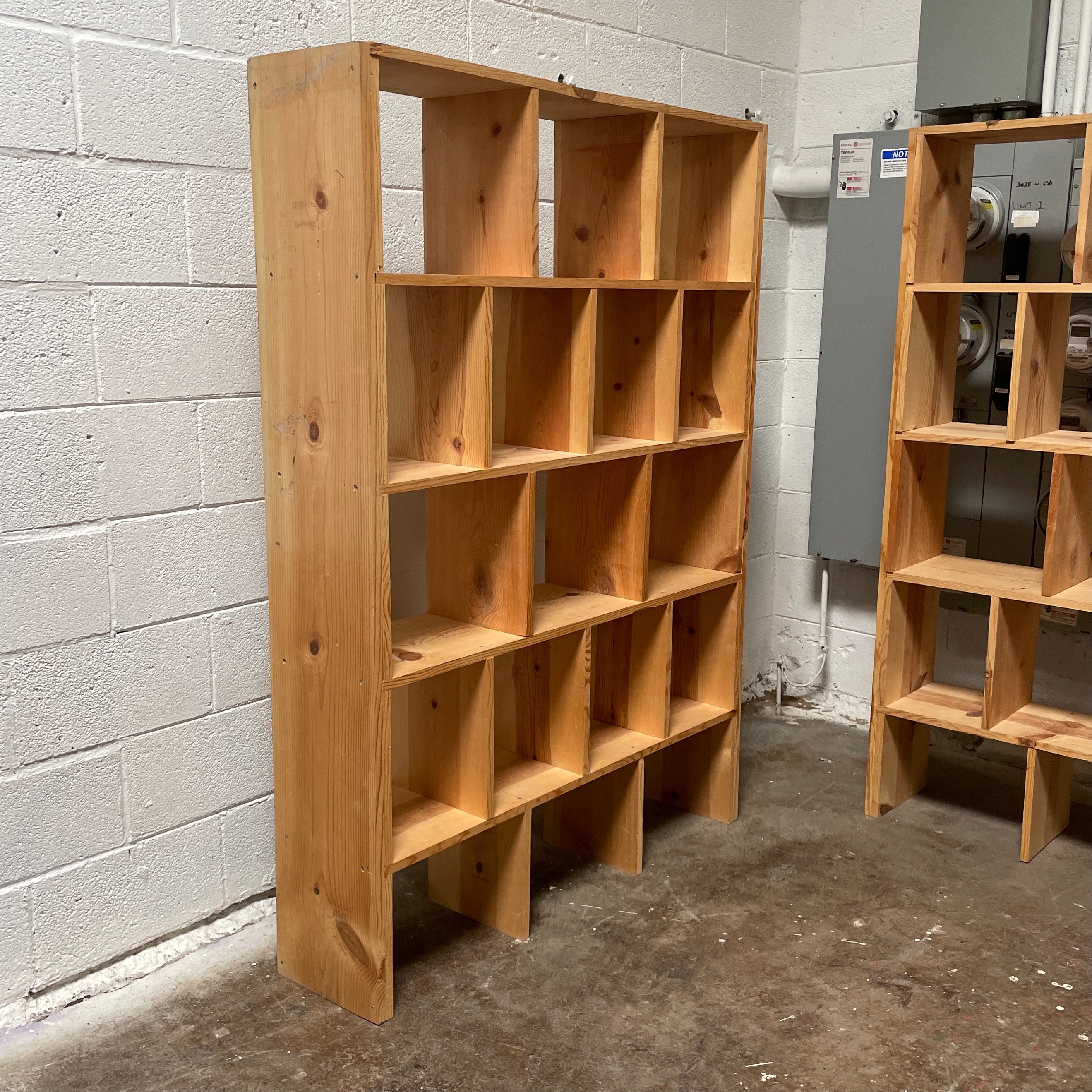 Handmade Wood Shelving