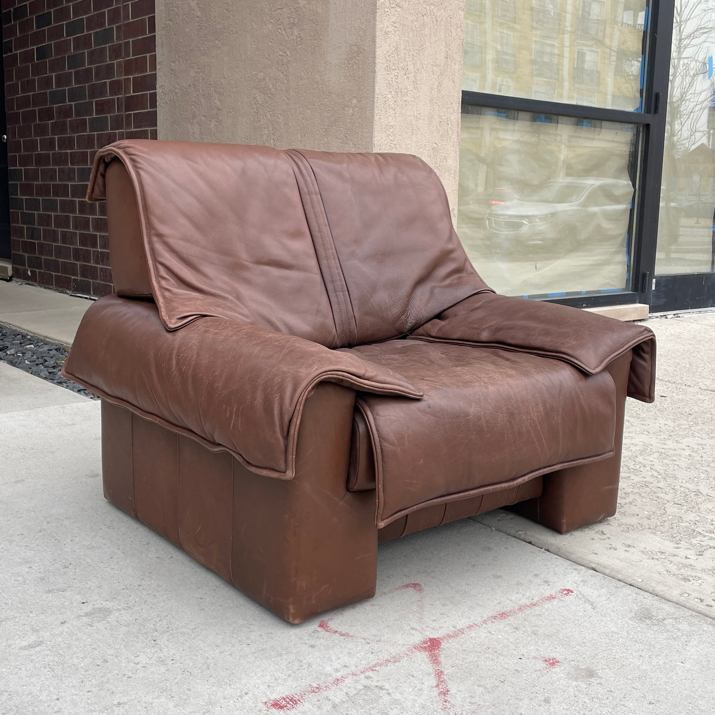 Vintage German Leather Chair