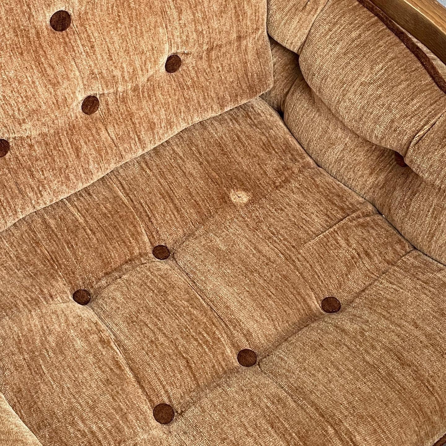 Tufted Oak Arm Chairs (Priced Individually)