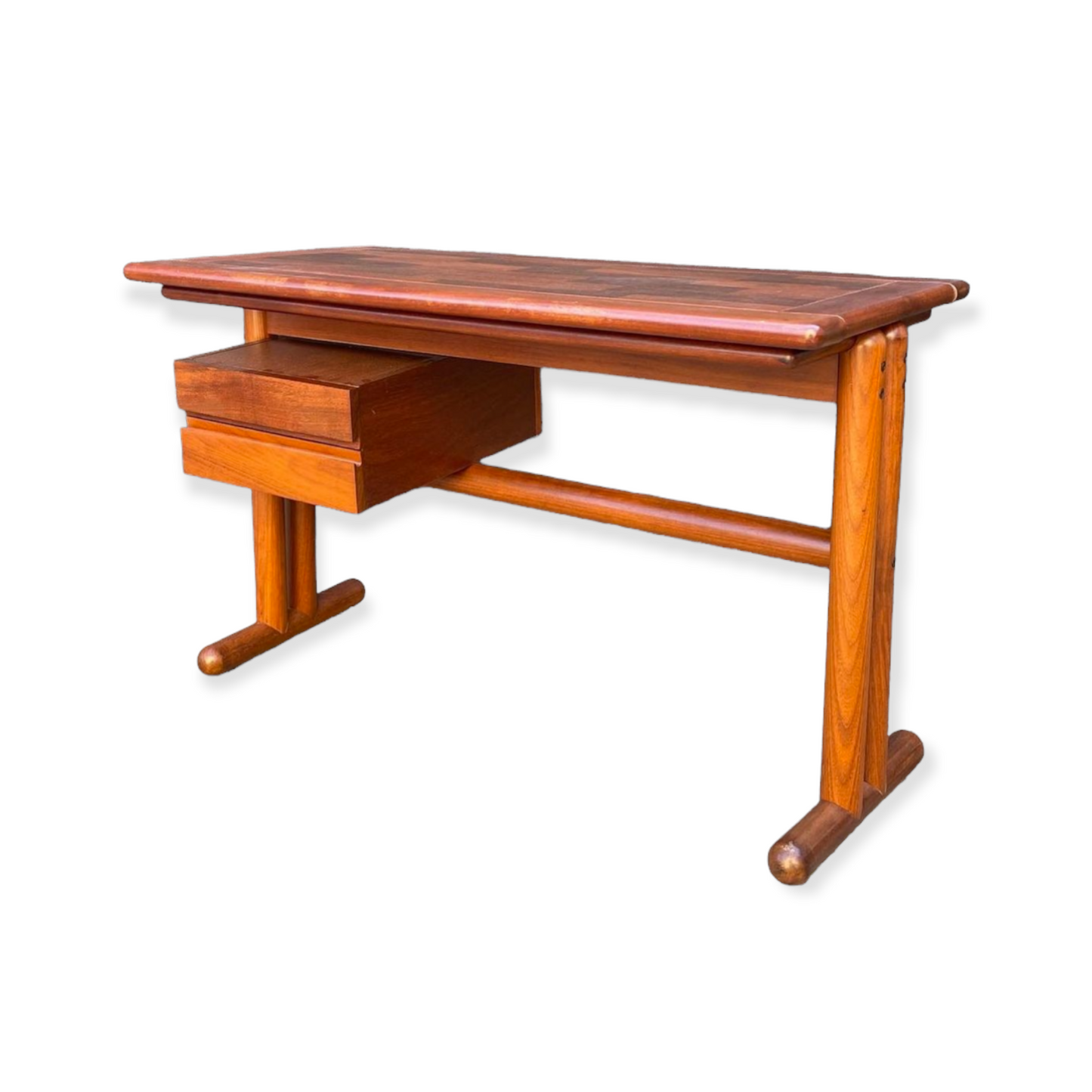 Modern Brazilian Rosewood Desk
