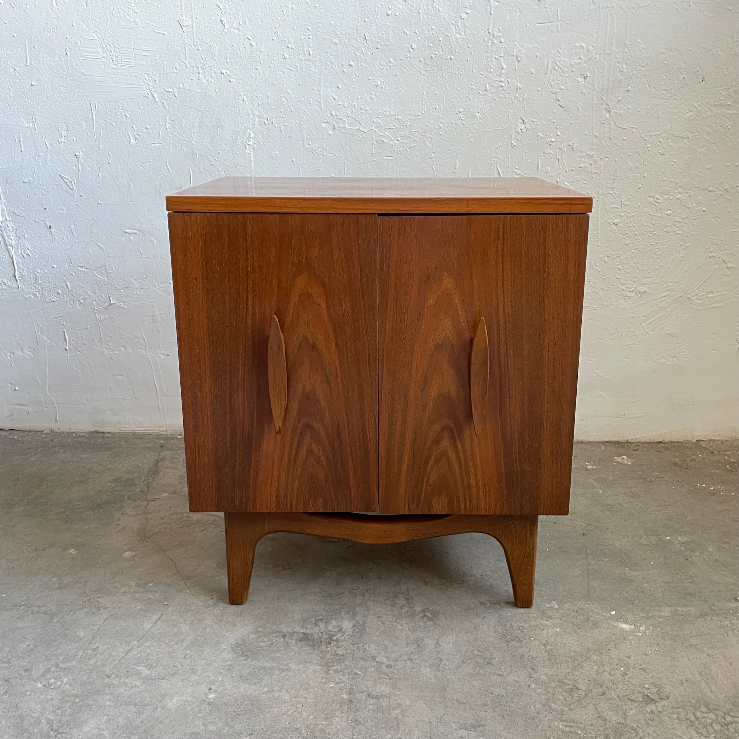 Danish Walnut Side Table/Nightstand