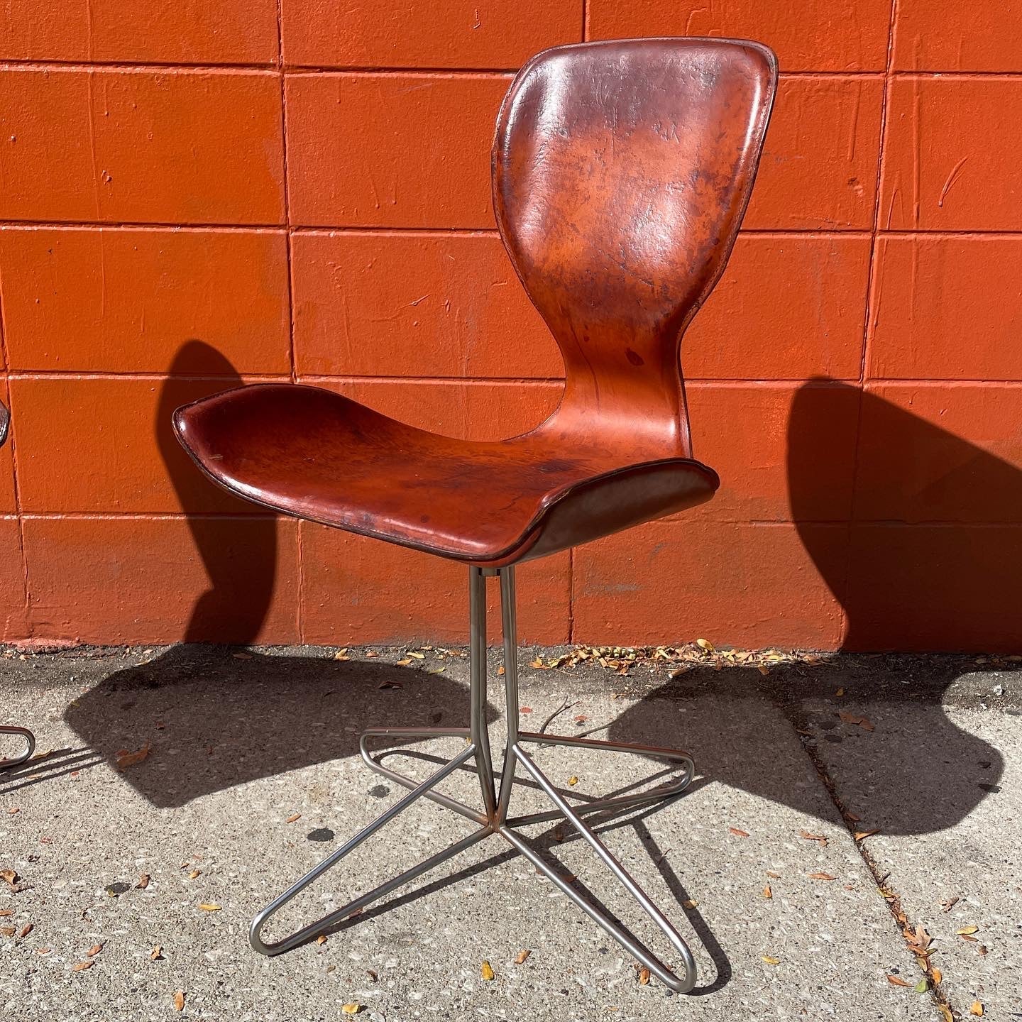 K2 Chairs by Adam Bottomley in Leather