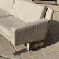 Chrome Flatbar Sofa by Erik Ole Jorgensen for Dux of Sweden