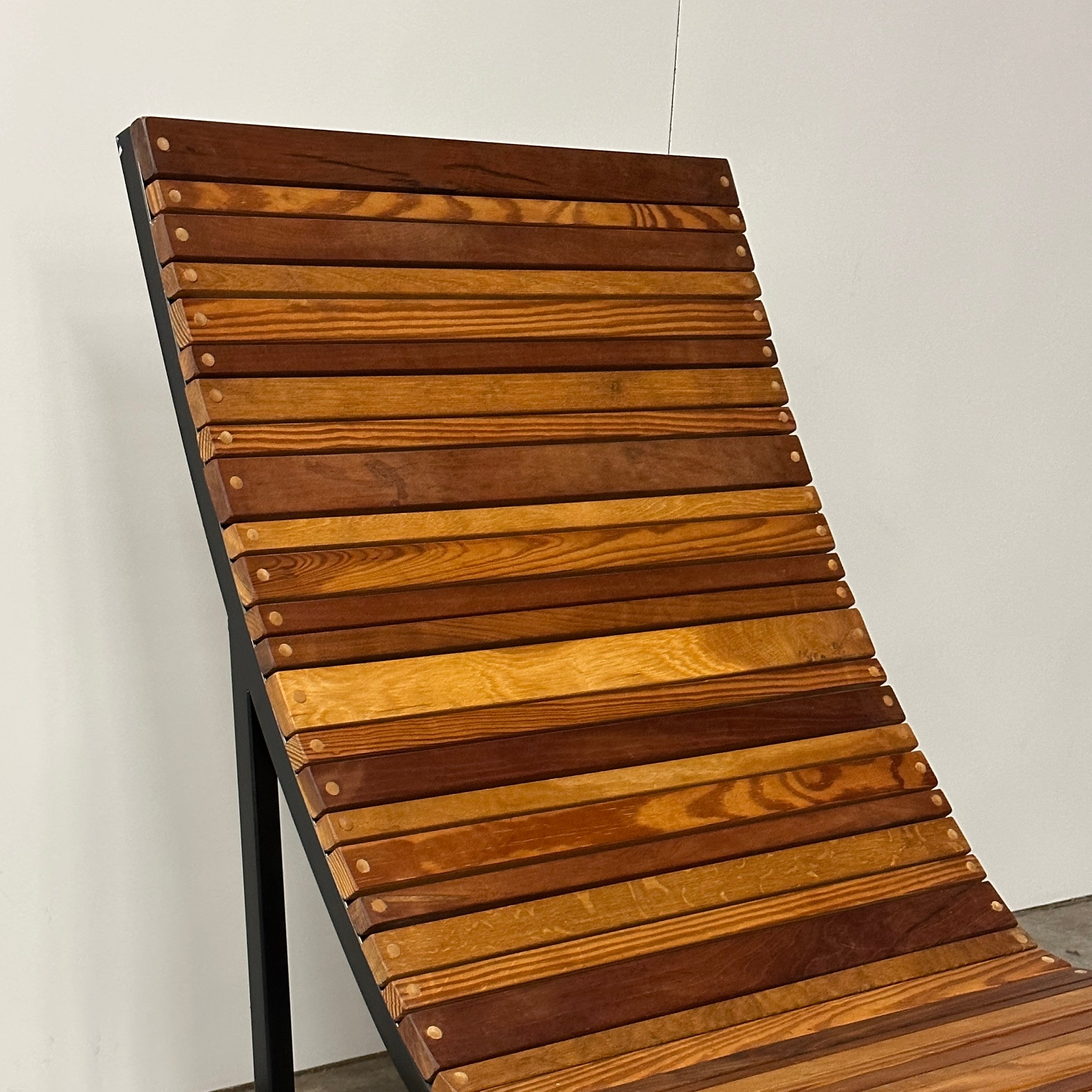 Studio Made Wood Slat Chaise