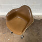 Herman Miller Upholstered Fiberglass Shell Armchair