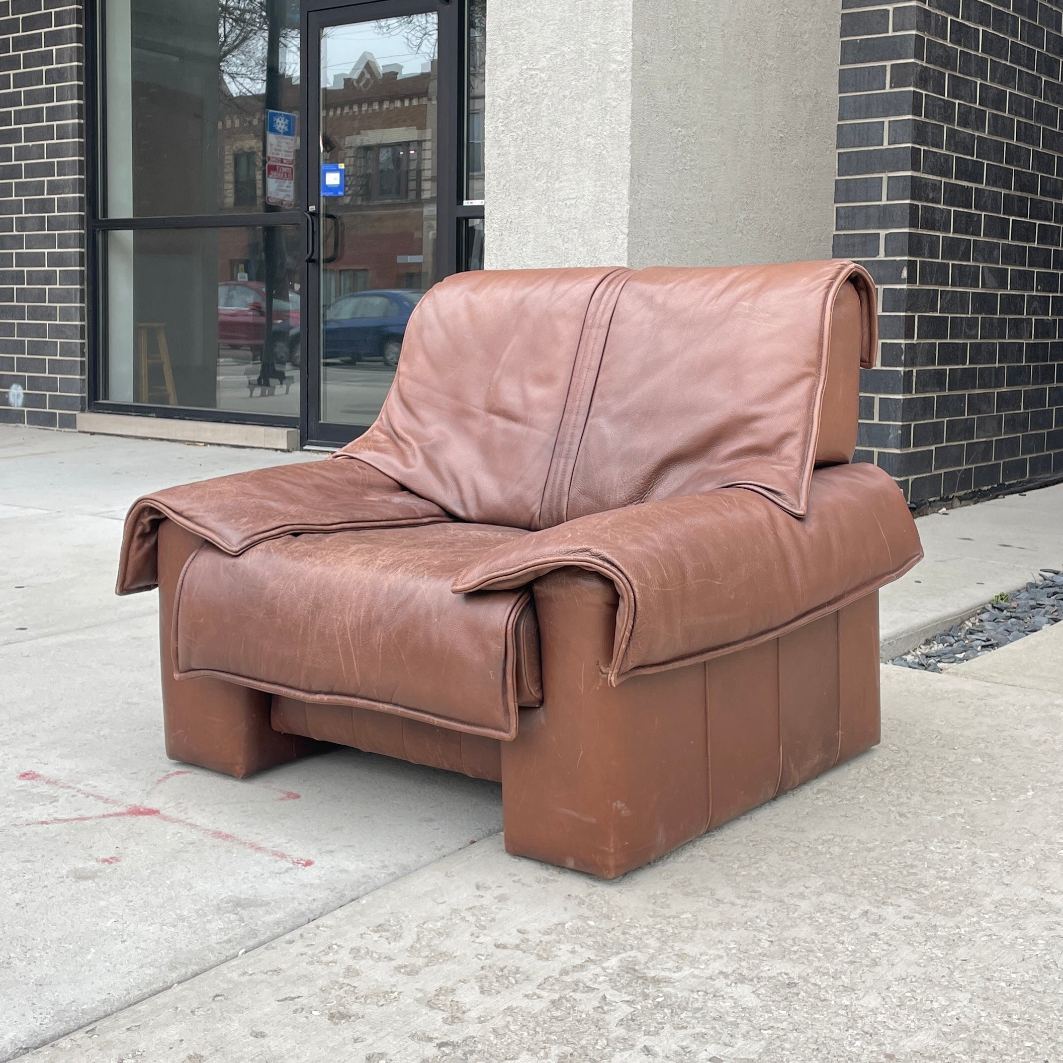 Vintage German Leather Chair