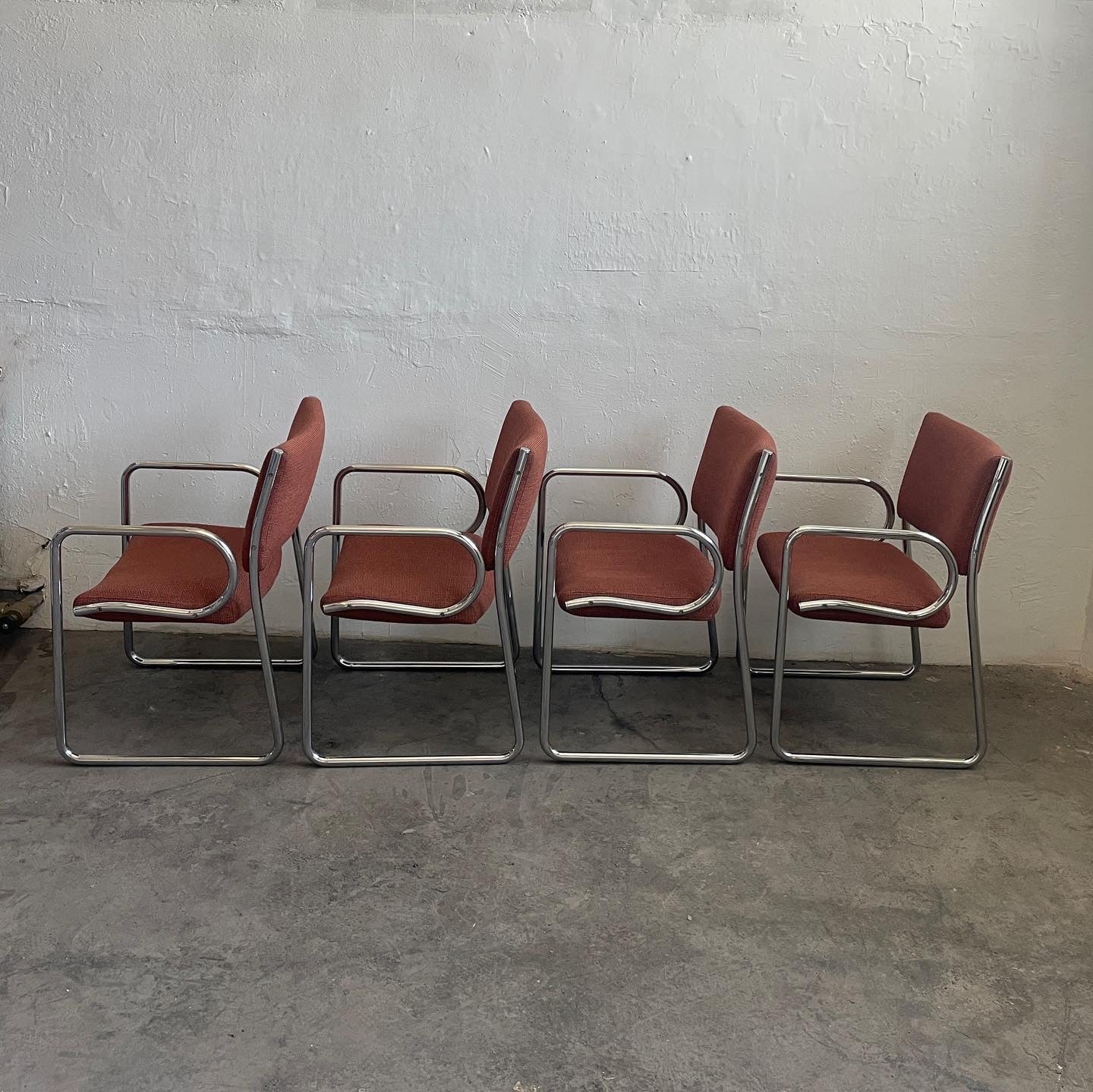 Vecta Tubular Chrome Chairs (Priced Individually)