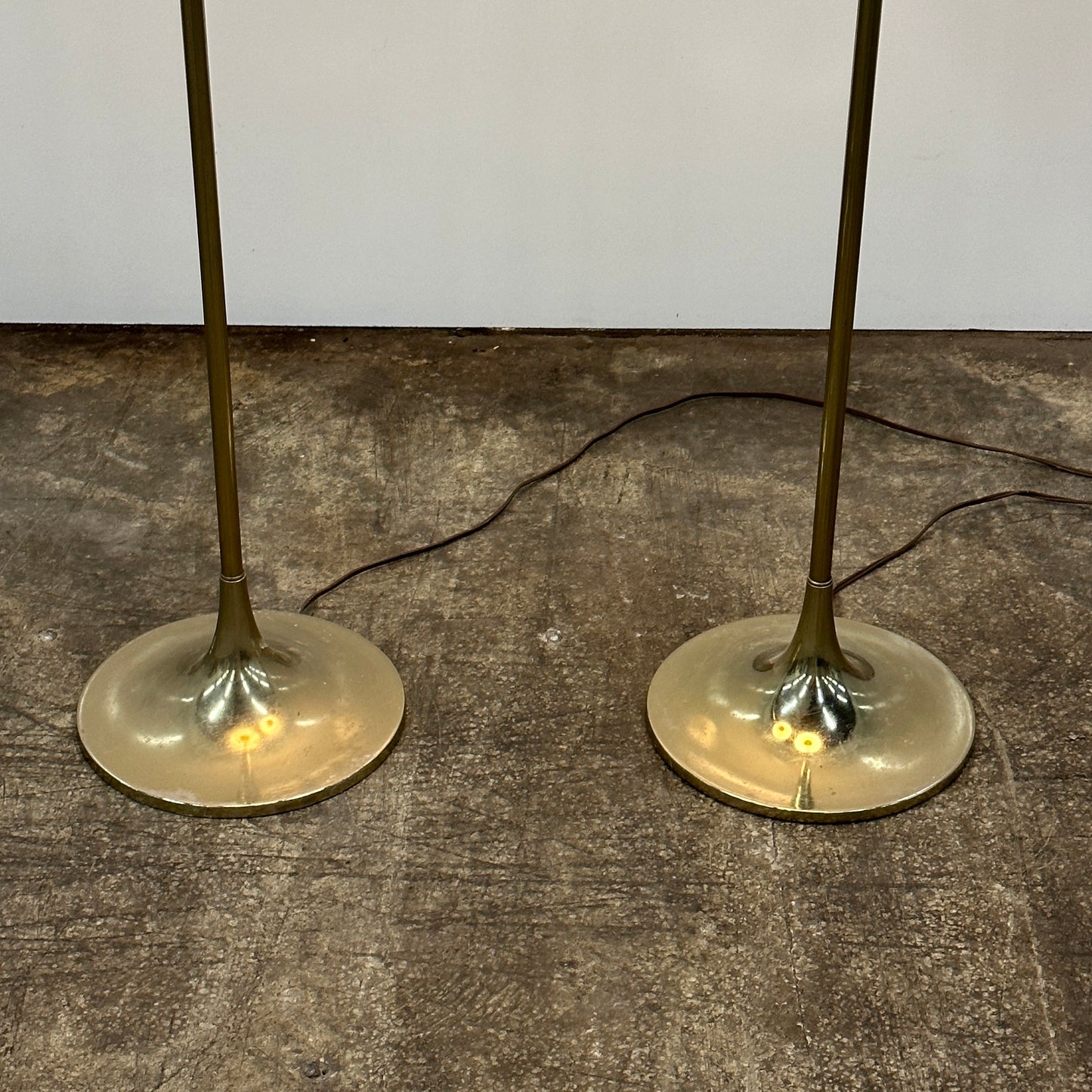 Pair of Mushroom Lamps by Laurel